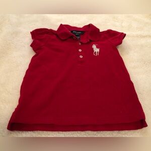 Ralph Lauren Kids Polo in Vibrant Red